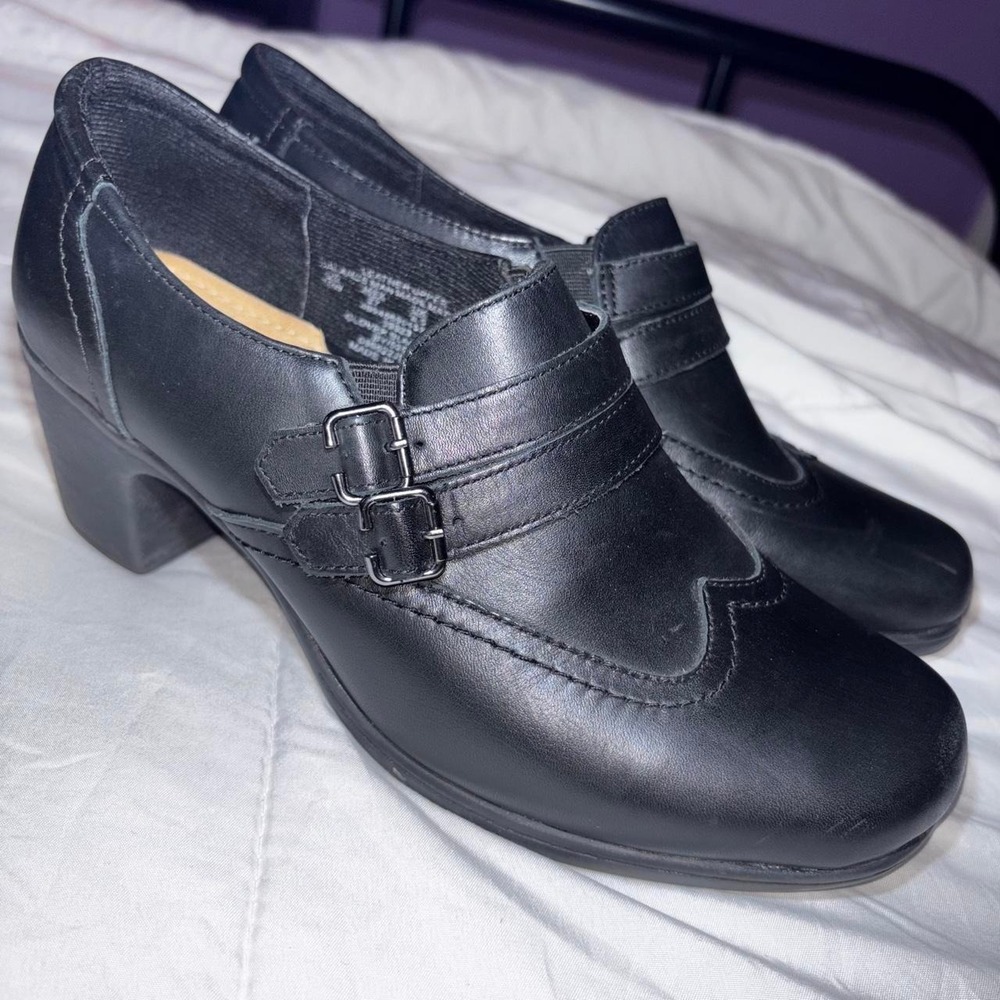Vintage Thom Mcan black leather Mary Jane shoes grunge emo vibes